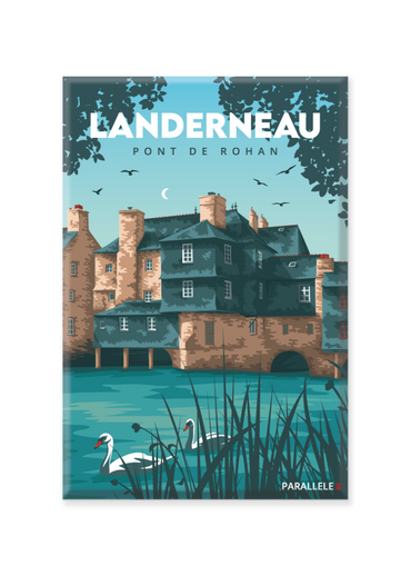 Magnet du Pont Habité de Landerneau
