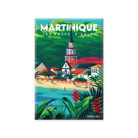 Magnet des anses d'Arlet en Martinique