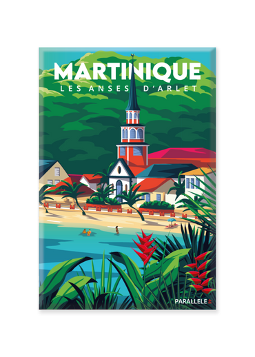 Magnet des anses d'Arlet en Martinique