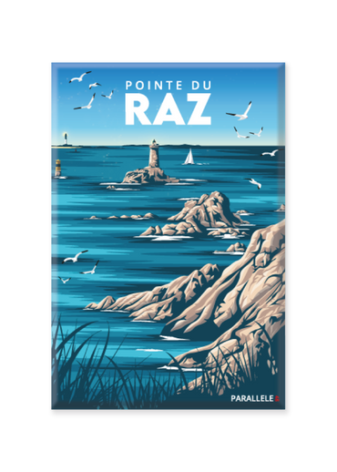 Magnet de la Pointe du Raz dans le Finistère Sud