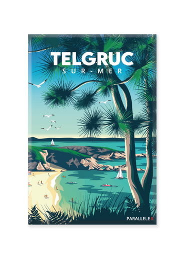 Magnet de la plage de Trez Bihan à Tekgruc-sur-Mer