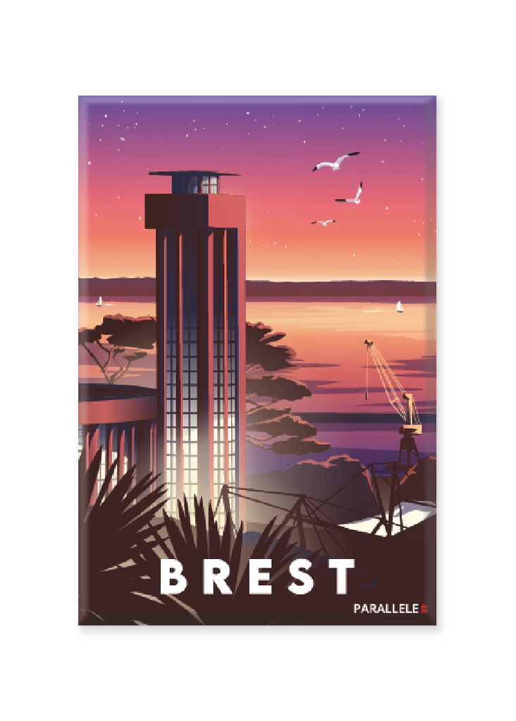 Magnet de la Gare de Brest