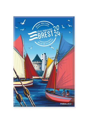 Magnet des Fêtes Maritimes de Brest 2024