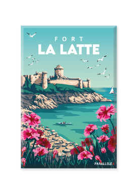 Magnet de Fort la Latte dans les Côtes-d'Armor