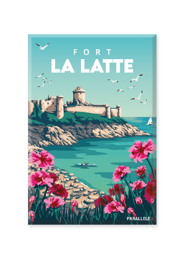 Magnet de Fort la Latte dans les Côtes-d'Armor