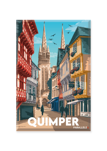 Magnet de la Cathédrale Saint-Corenthin à Quimper