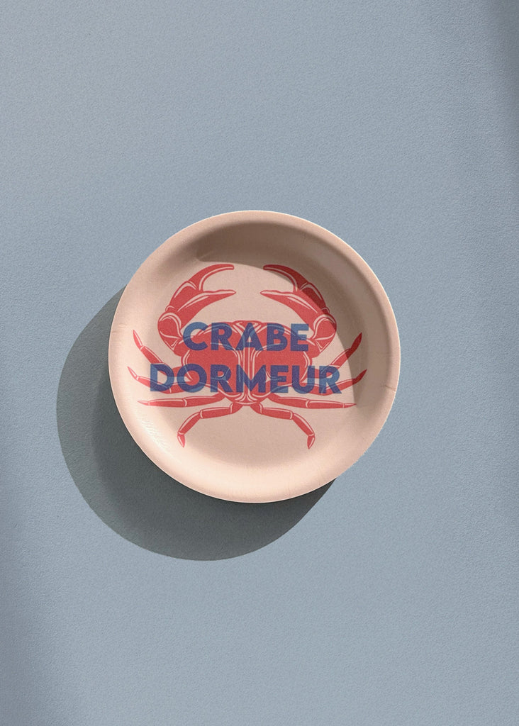 Mini plateau de diamètre 11 cm crée à Brest et fabriqué en Suède