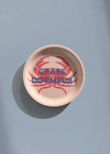 Mini plateau de diamètre 11 cm crée à Brest et fabriqué en Suède