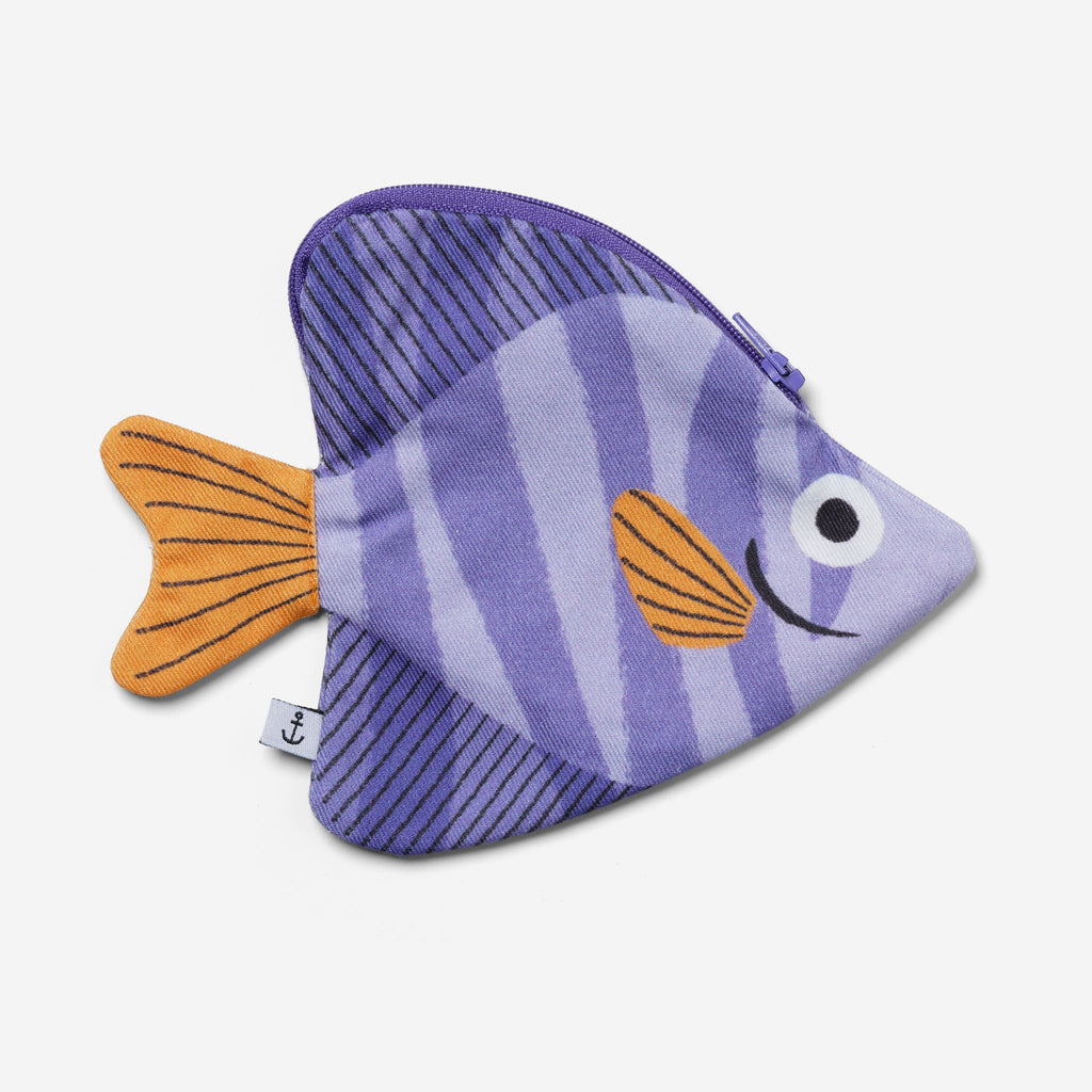 Intérieur de la pochette Moonyfish lilas Don Fisher
