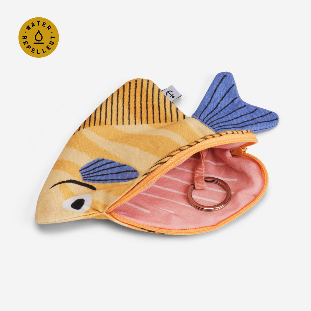 Porte-clés pochette Moonyfish jaune Don Fisher