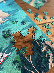 Puzzle 1000 pièces fabriqués en France de la Presqu'île de Crozon dans le Finistère