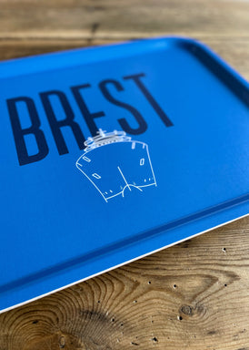 Plateau suédois en Bouleau "Brest Remorqueur"