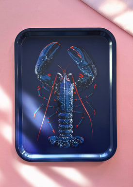 Plateau en bois de bouleau d'un homard idéal cadeau