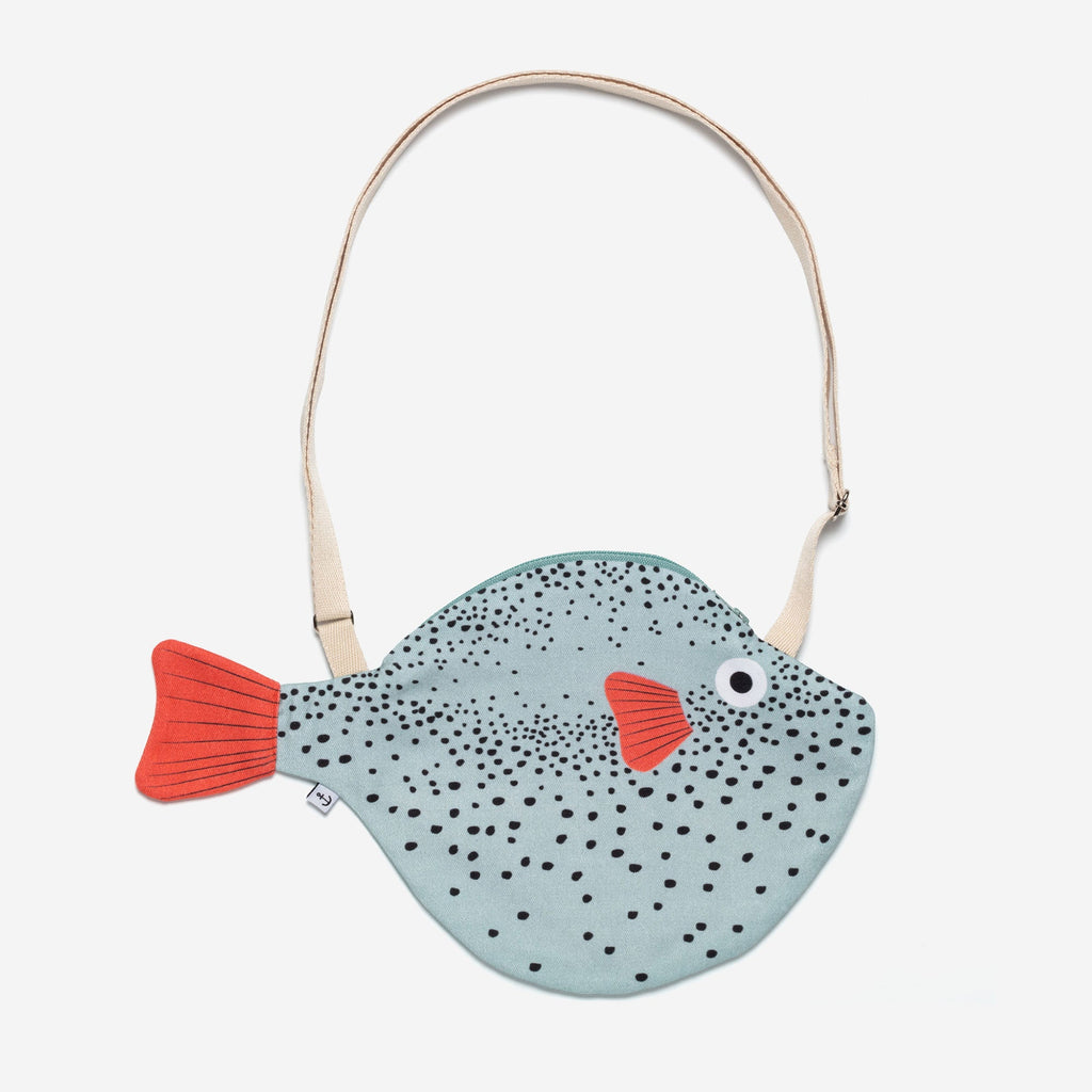 Sac Poisson-globe aqua Don Fisher
