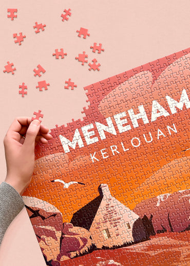 Puzzle 1000 pièces de Meneham à Kerlouan