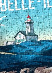 Puzzle 1000 pièces du Phare des Poulains à Belle-Île-en-Mer