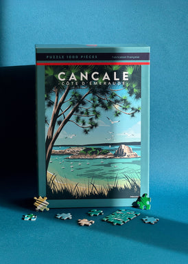 Puzzle 1000 pièces de Cancale et de la Côte d'Emeraude