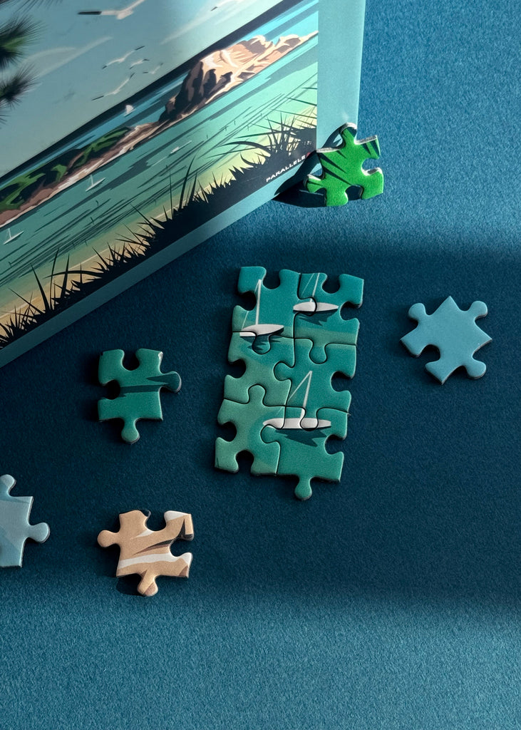 Puzzle 1000 pièces de Cancale et de la Côte d'Emeraude