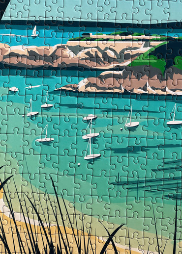 Puzzle 1000 pièces de Cancale et de la Côte d'Emeraude