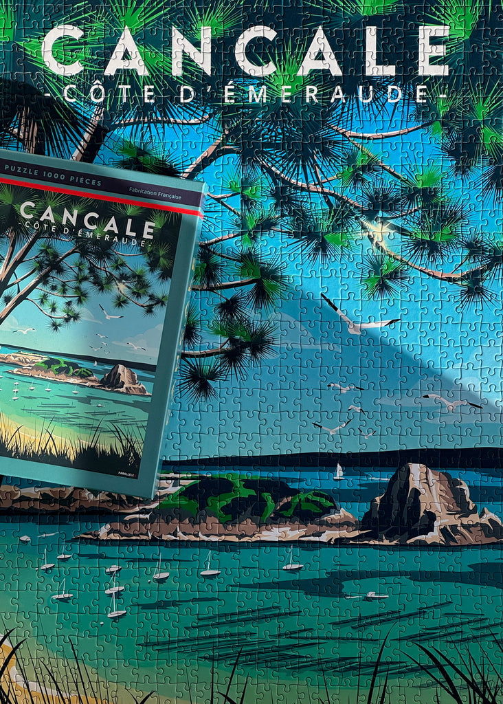 Puzzle 1000 pièces de Cancale et de la Côte d'Emeraude