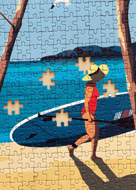 Puzzle 1000 pièces de Cap Coz à Fouesnant