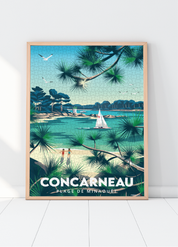 Puzzle 1000 pièces de la plage de Minaouët à Concarneau