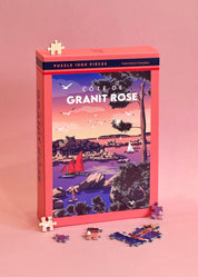 Puzzle 1000 pièces représentant la Côte de Granit Rose