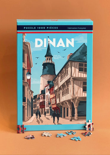 Puzzle 1000 pièces de Dinan dans les Côtes d'Armor