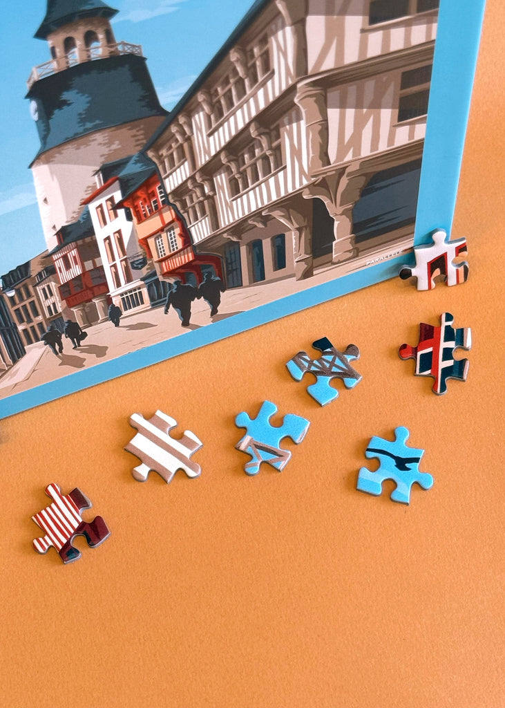 Puzzle 1000 pièces de Dinan dans les Côtes d'Armor