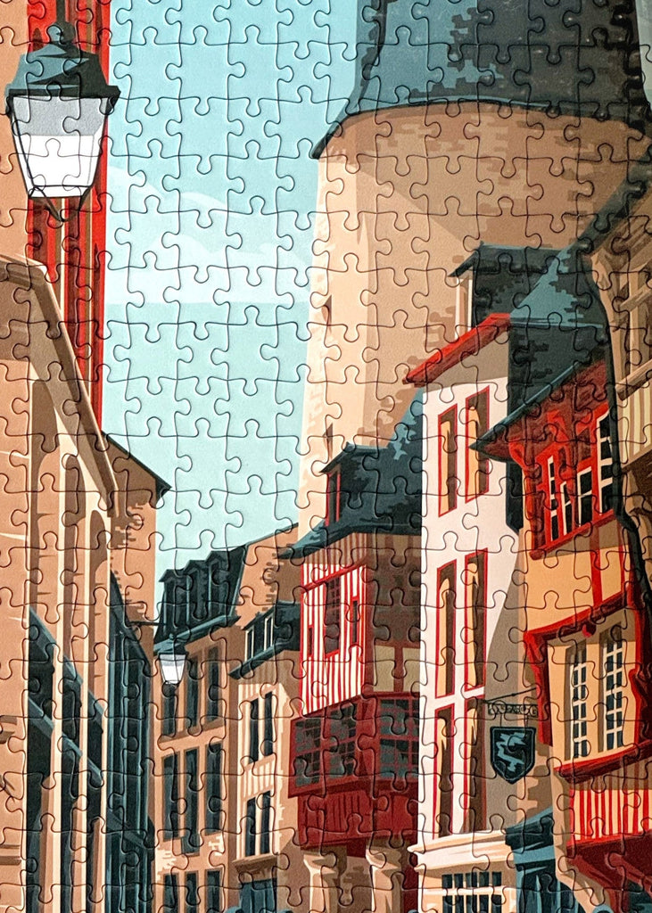 Puzzle 1000 pièces de Dinan dans les Côtes d'Armor