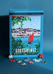 Puzzle 1000 pièces du port du Rosmeur à Douarnenez