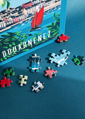 Puzzle 1000 pièces du port du Rosmeur à Douarnenez