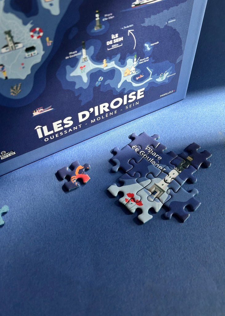 Puzzle 1000 pièces des îles d'Iroise