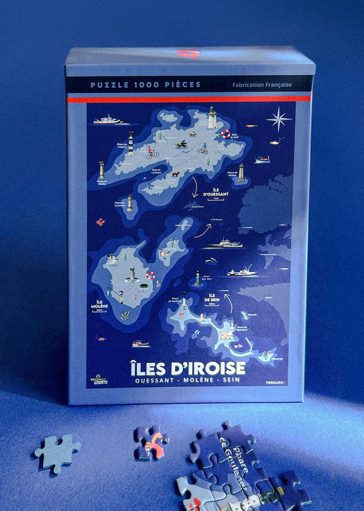 Puzzle 1000 pièces des îles d'Iroise
