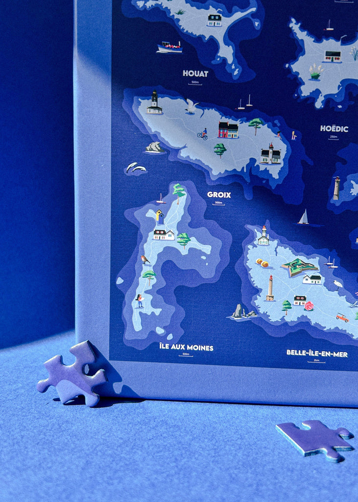 Puzzle 1000 pièces des îles d'Iroise