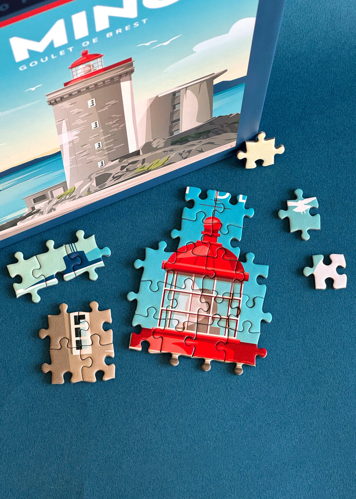 Puzzle 1000 pièces du Phare du Minou à côté de Brest