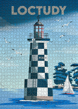 Puzzle 1000 pièces du phare de la Perdrix de Loctudy