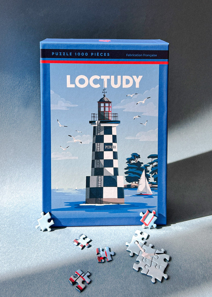 Puzzle 1000 pièces du phare de la Perdrix de Loctudy
