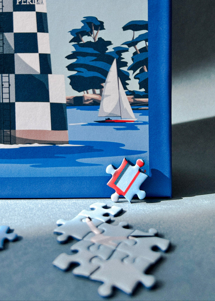 Puzzle 1000 pièces du phare de la Perdrix de Loctudy