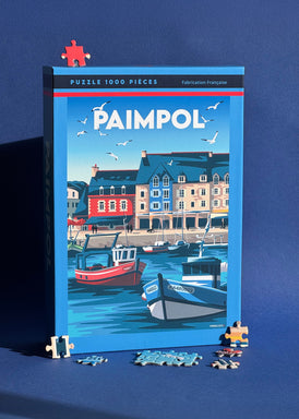 Puzzle 1000 pièces de Paimpol dans les Côtes d'Armor en Bretagne