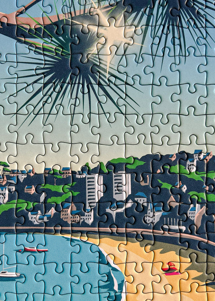 Puzzle 1000 pièces de la grande plage du Pléneuf Val André