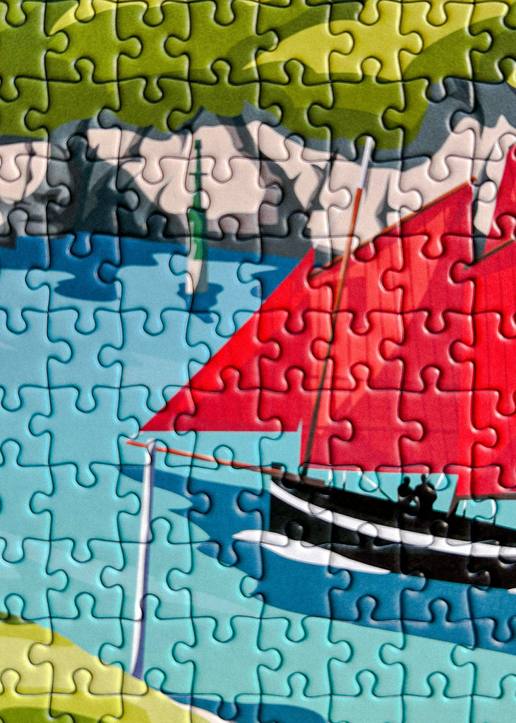Puzzle du Port de Dahouët au Pléneuf Val André