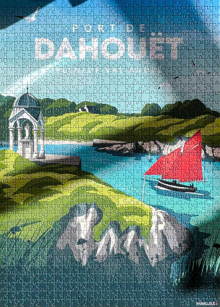 Puzzle du Port de Dahouët au Pléneuf Val André