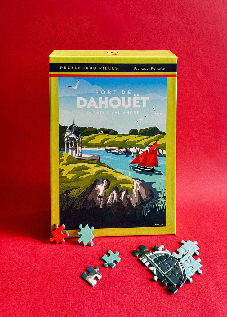 Puzzle du Port de Dahouët au Pléneuf Val André