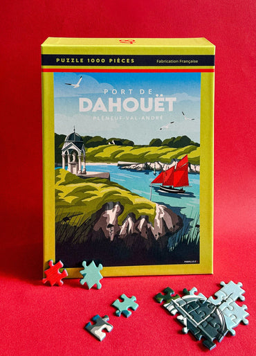 Puzzle du Port de Dahouët au Pléneuf Val André