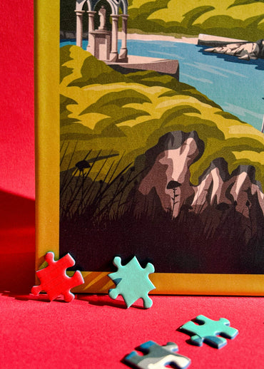 Puzzle du Port de Dahouët au Pléneuf Val André