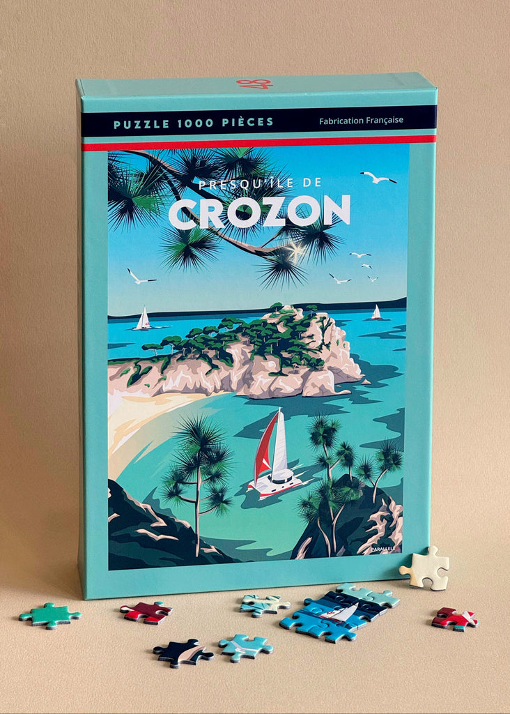 Puzzle 1000 pièces fabriqués en France de la Presqu'île de Crozon dans le Finistère