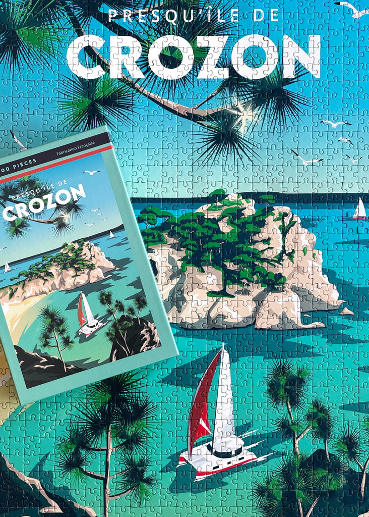 Puzzle 1000 pièces de la Presqu'île de Crozon
