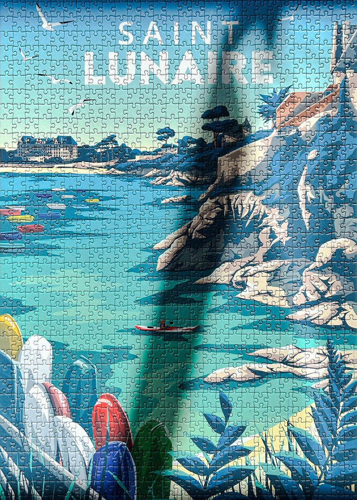Puzzle 1000 pièces de Saint-Lunaire