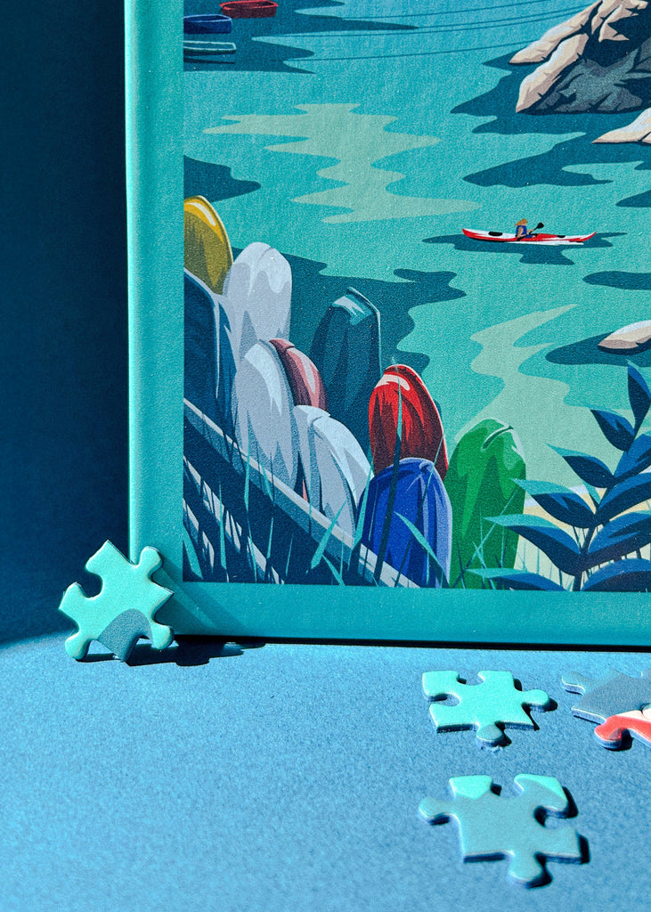 Puzzle 1000 pièces de Saint-Lunaire